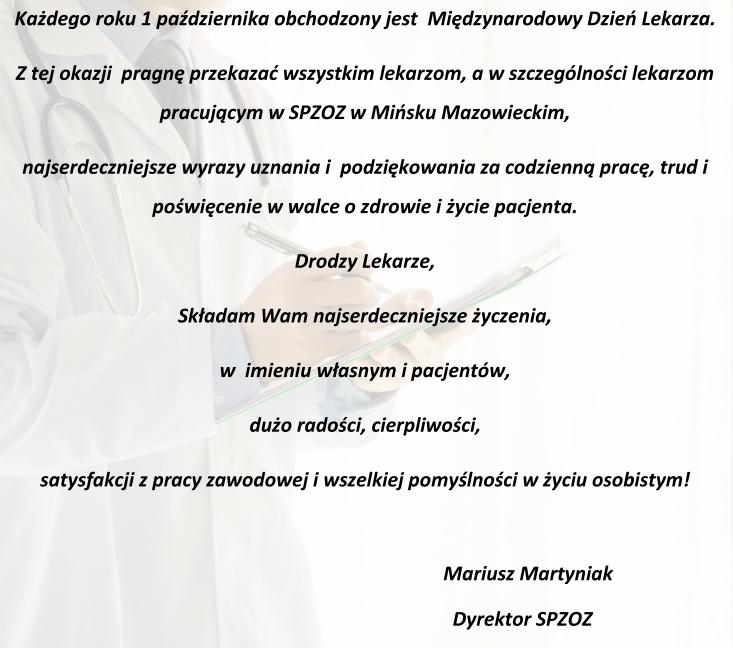 Międzynarodowy Dzień Lekarza