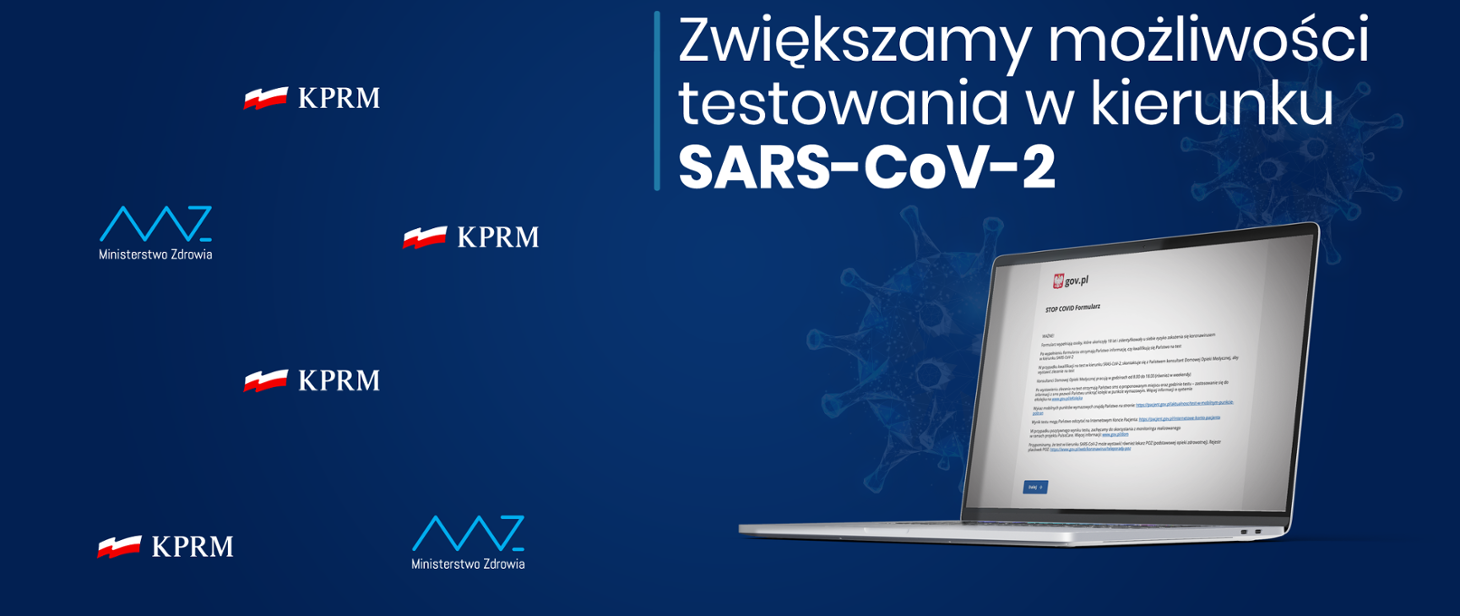 Read more about the article Zgłoszenie testowania na Covid-19 – online