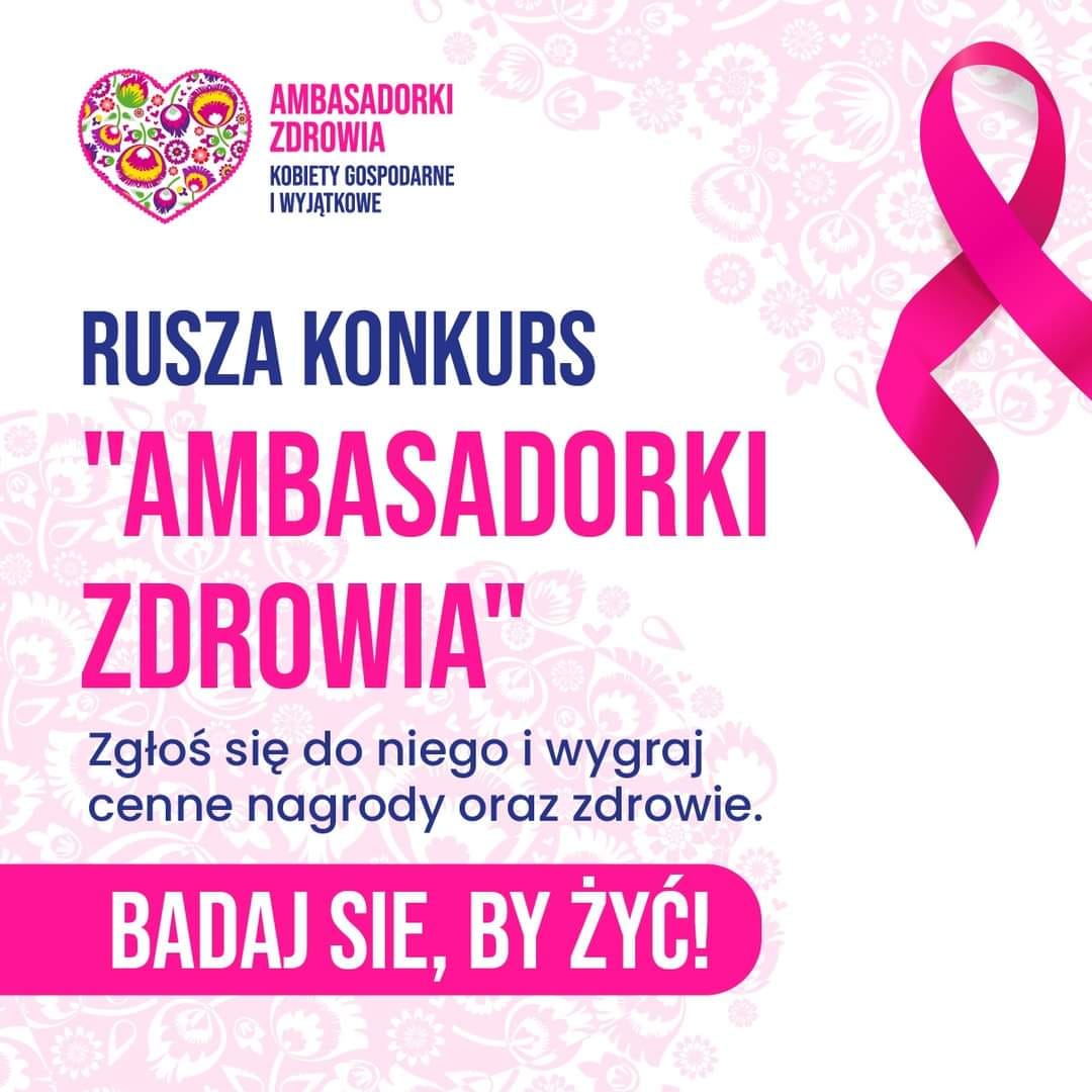 Read more about the article Konkurs „Ambasadorki Zdrowia”