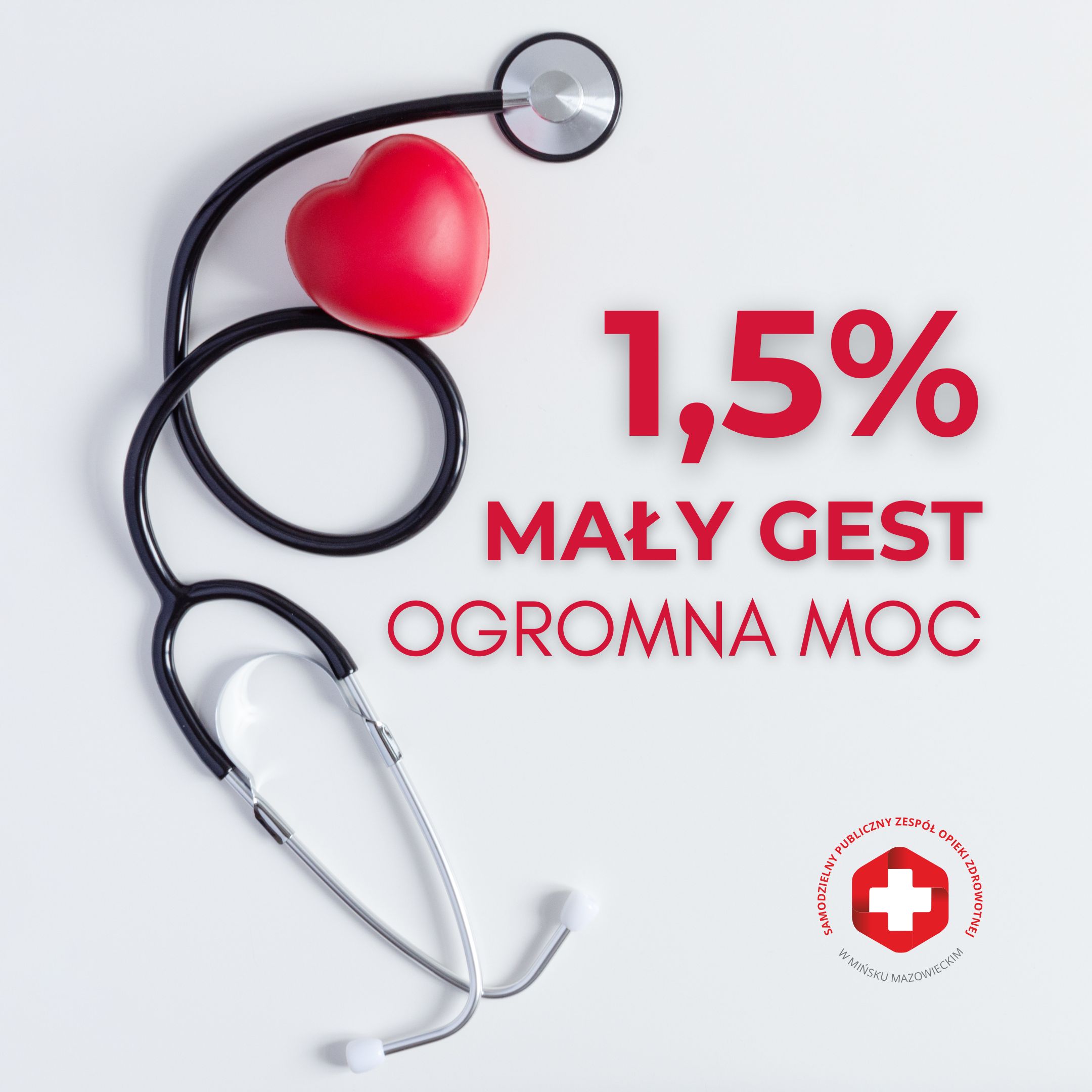 You are currently viewing Zadbajmy wspólnie o zdrowie mieszkańców powiatu mińskiego – przekaż 1,5% podatku na zakup nowoczesnego endoskopu dla Szpitala w Mińsku Mazowieckim! ❤️