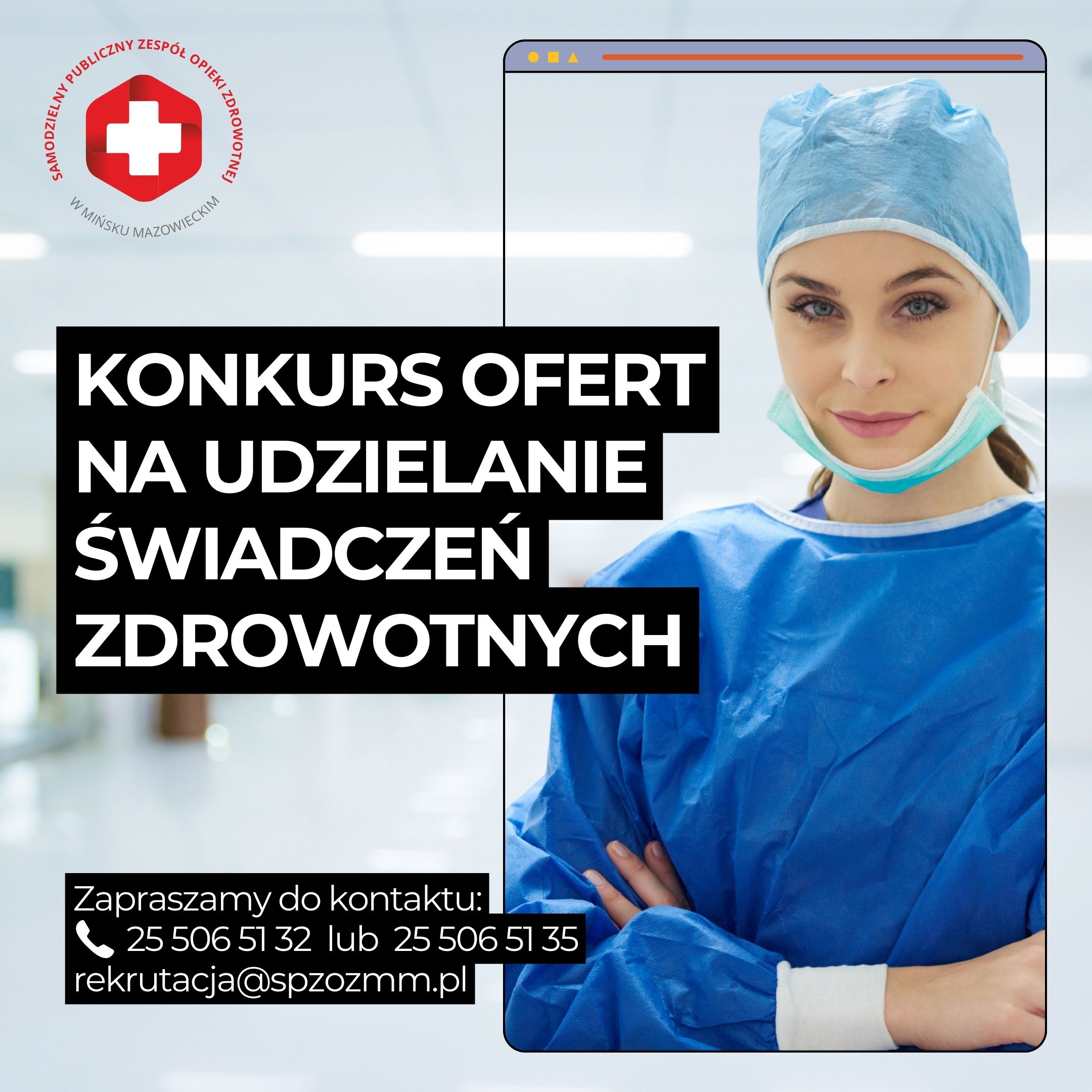 You are currently viewing Rusza konkurs ofert na udzielanie świadczeń zdrowotnych w SPZOZ w Mińsku Mazowieckim!