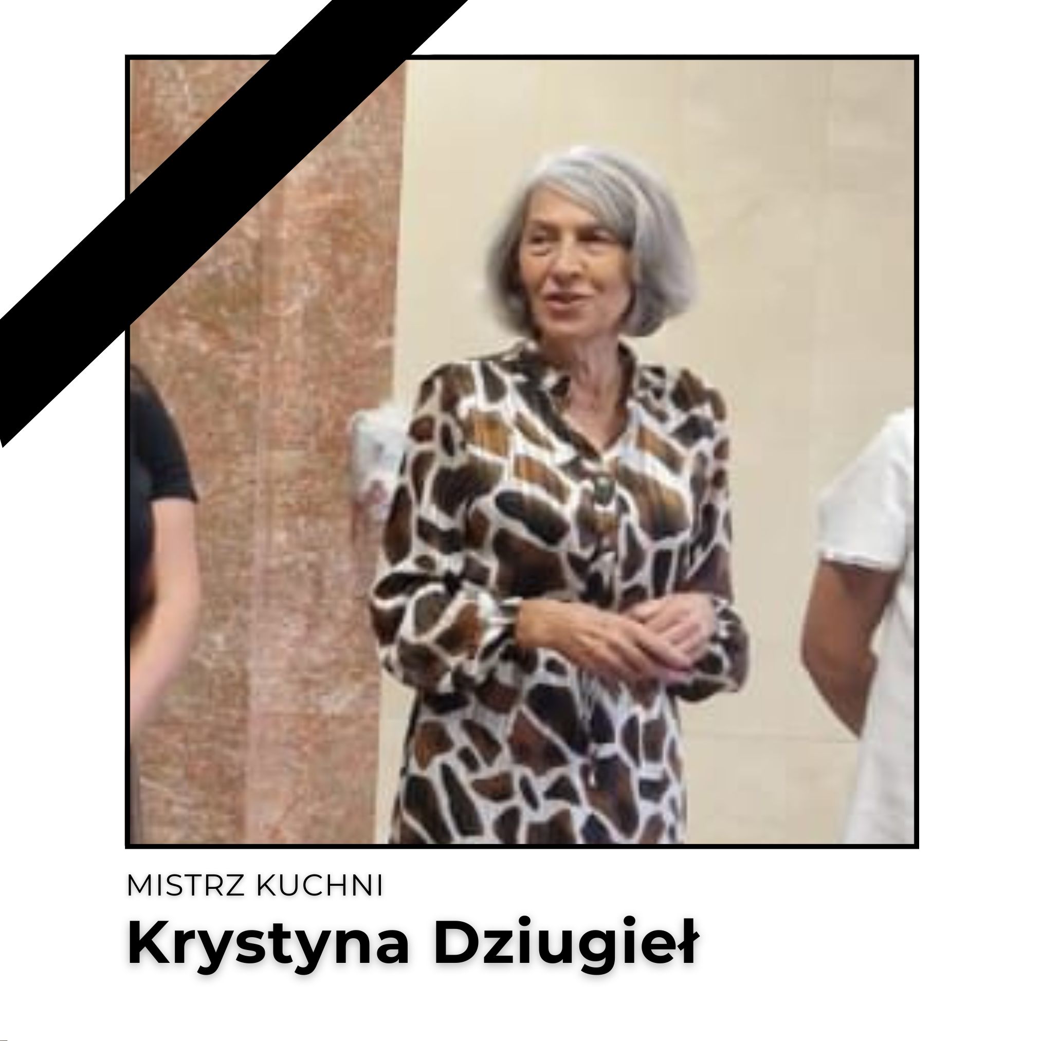 You are currently viewing Z głębokim żalem żegnamy Krystynę Dziugieł