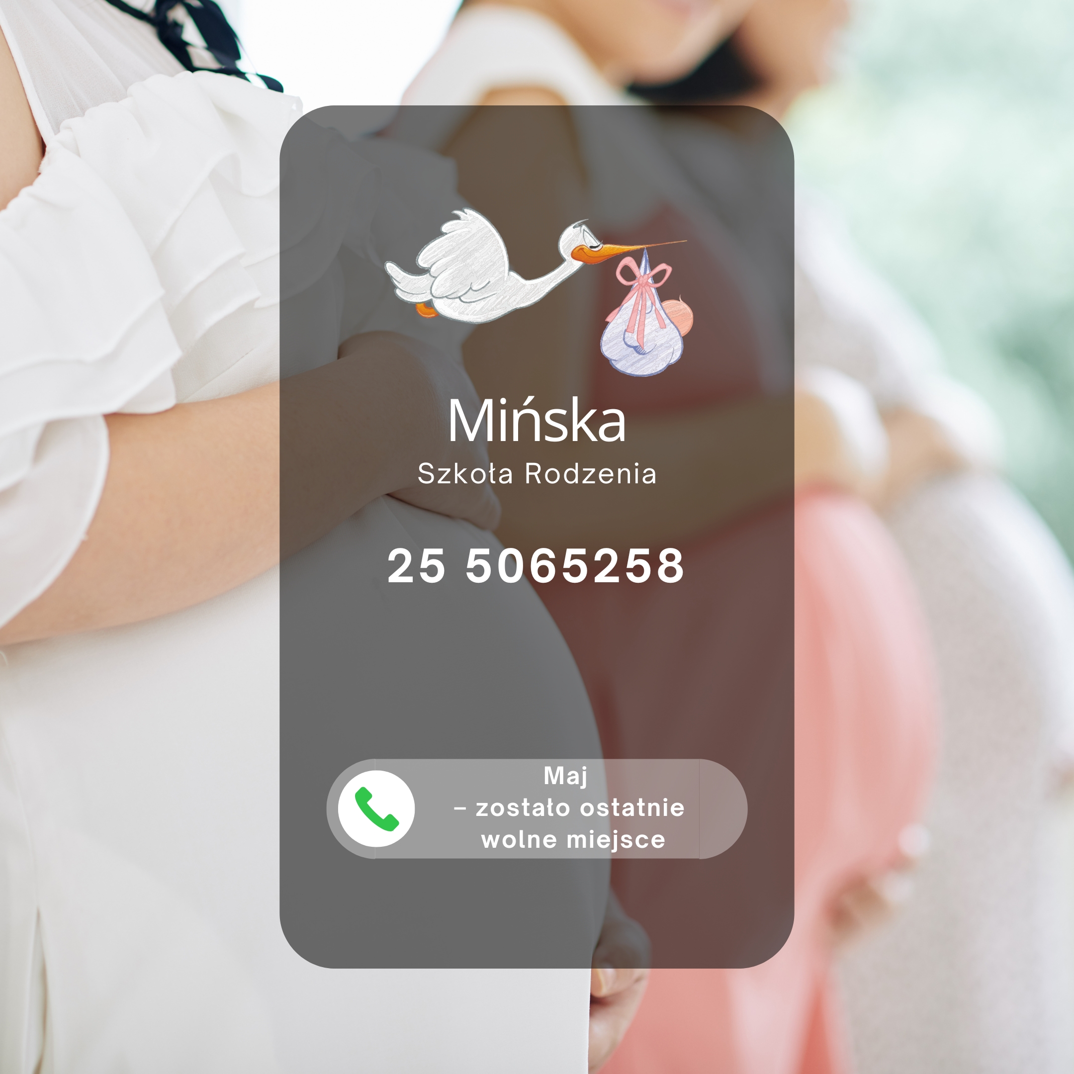 You are currently viewing Ostatnie wolne miejsce na maj – Szkoła Rodzenia w Mińsku Mazowieckim