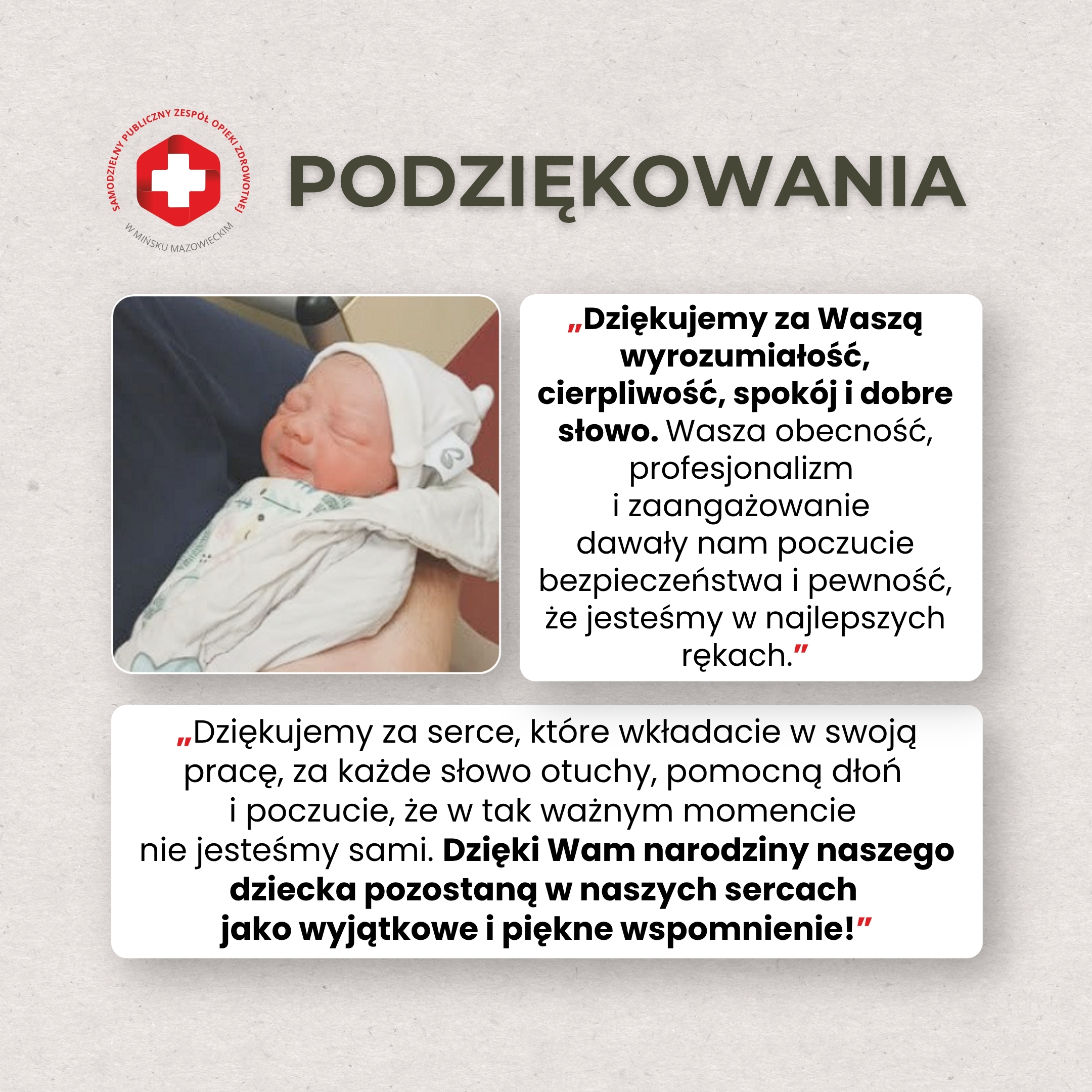 You are currently viewing Narodziny Leona i słowa, które chwytają za serce. Podziękowania dla naszego Zespołu