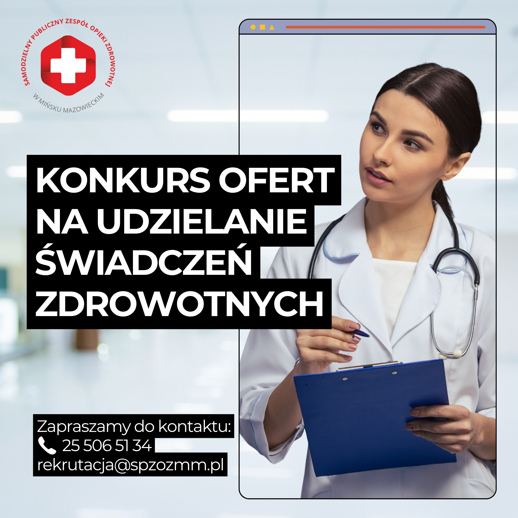 You are currently viewing Konkurs ofert | SPZOZ w Mińsku Mazowieckim