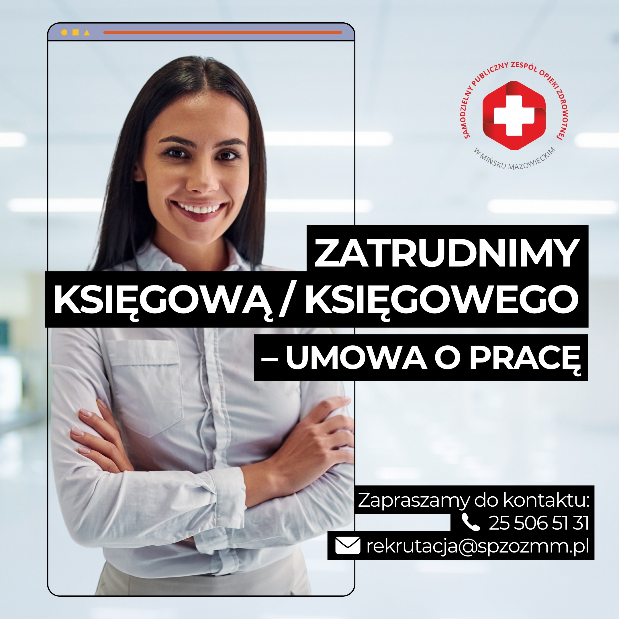 You are currently viewing Oferta pracy: KSIĘGOWA / KSIĘGOWY | SPZOZ w Mińsku Mazowieckim
