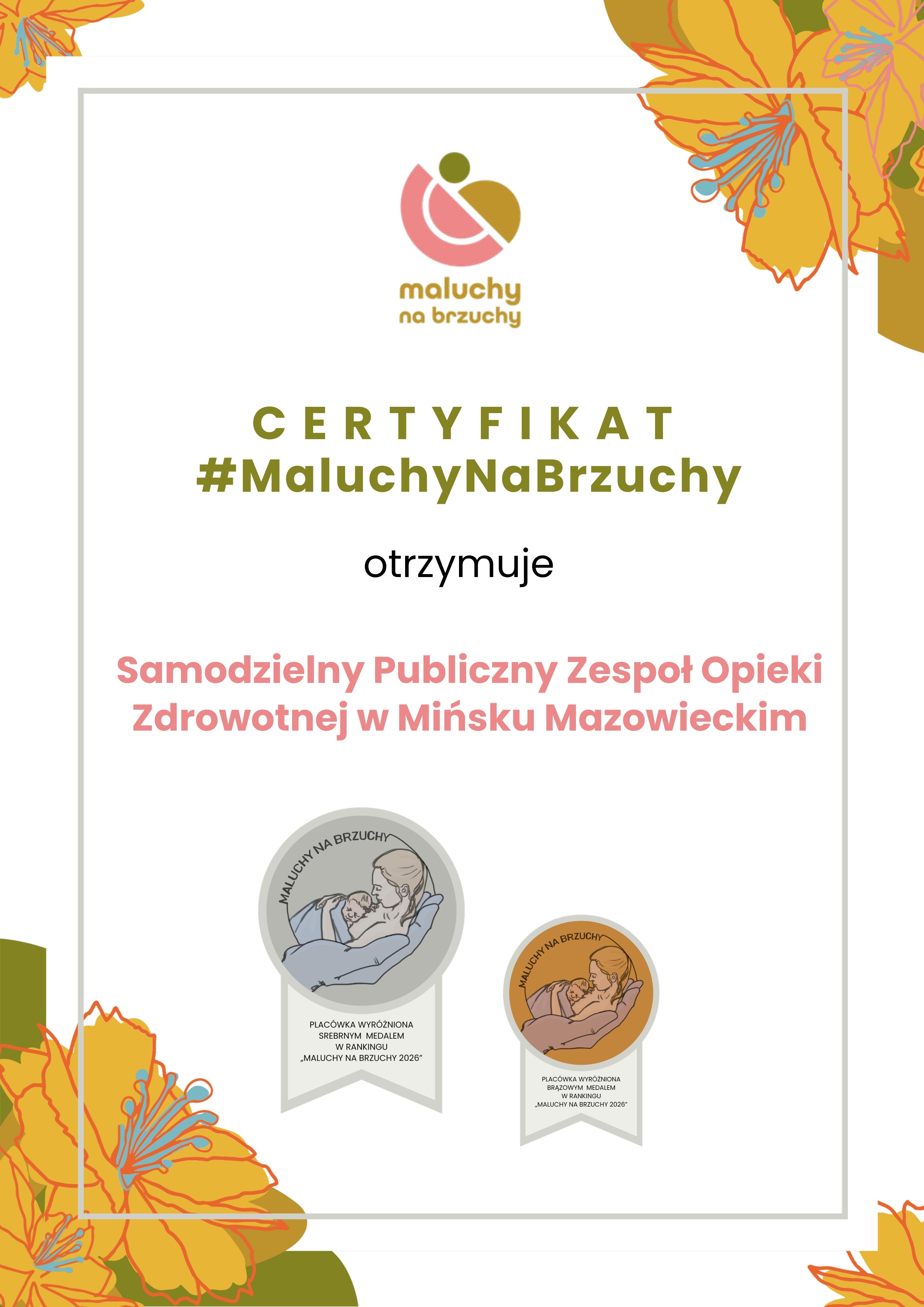 You are currently viewing MAMY SREBRO! Nasz SPZOZ w Rankingu #MaluchyNaBrzuchy 2026