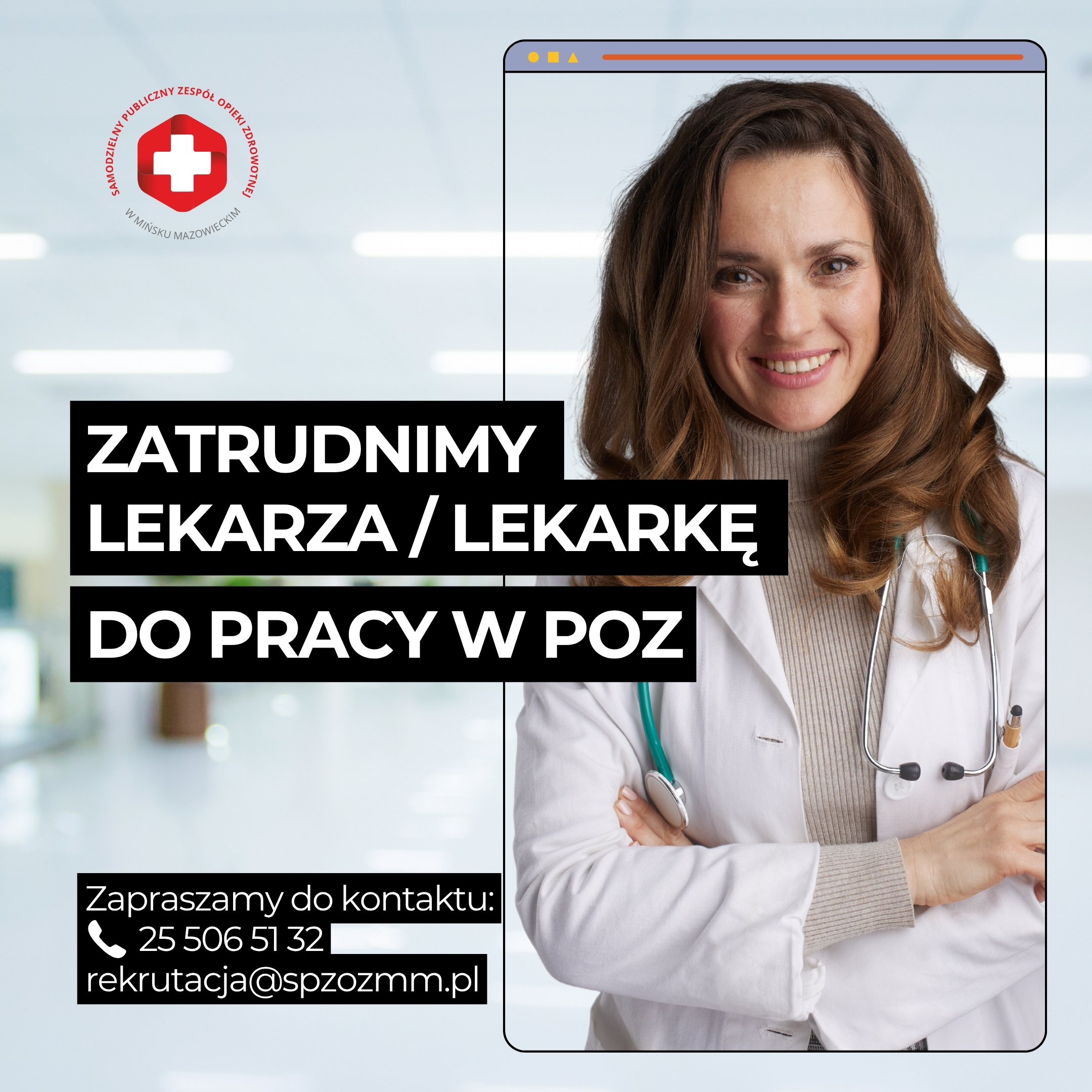 You are currently viewing Oferta pracy: Lekarz / Lekarka – POZ | SPZOZ w Mińsku Mazowieckim