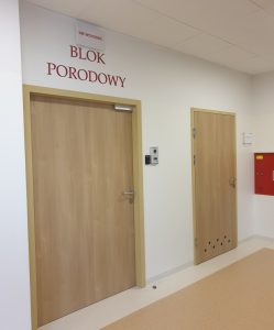 Blok Porodowy – Wejście